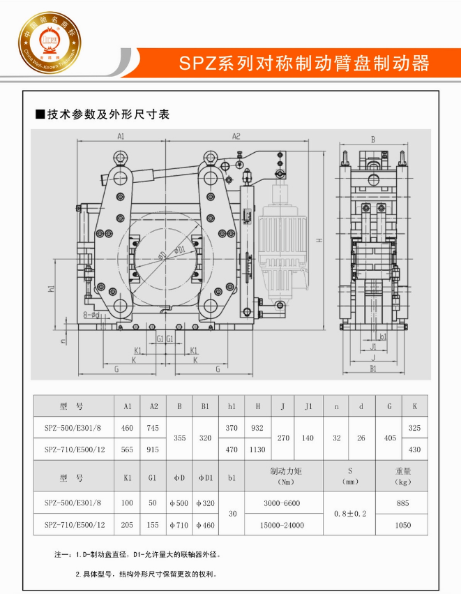 SPZ臂盤式2